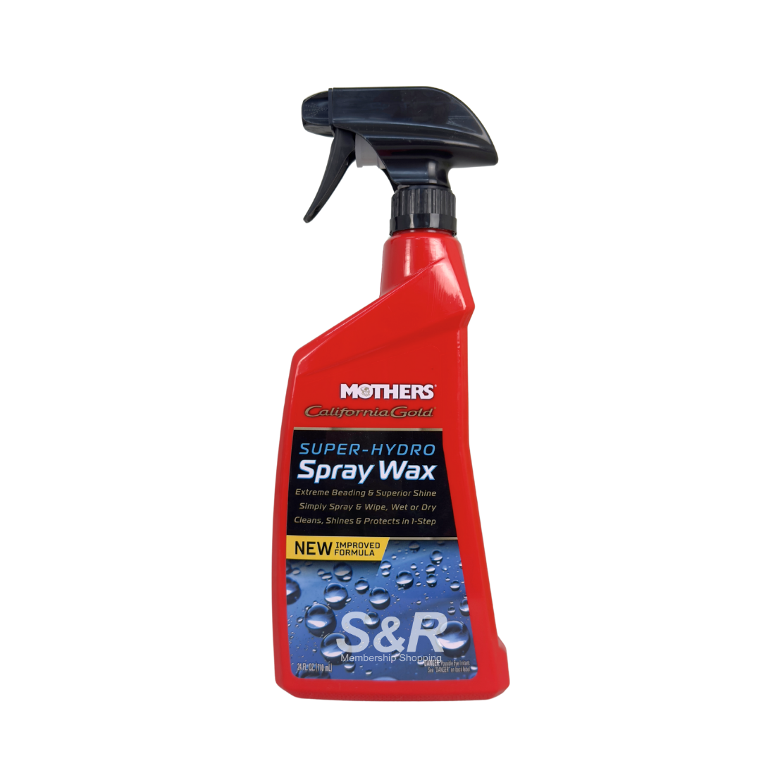 Mothers California Gold Super-Hydro Spray Wax 710mL Mothers California Gold Super-Hydro Spray Wax 710mL